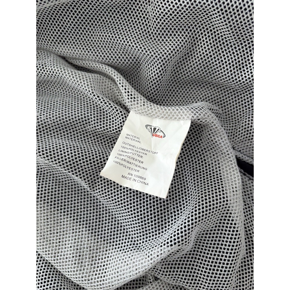 MEN'S VEGA TECH GEAR MESH MOTORCYCLE JACKET W/ PADDING SIZE XL Black - Picture 6 of 11